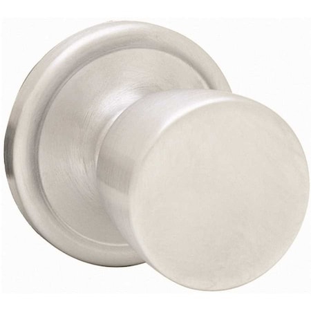 Kwikset Abbey Satin Chrome Passage Hall/Closet Door Knob 720A 26D 6AL RC